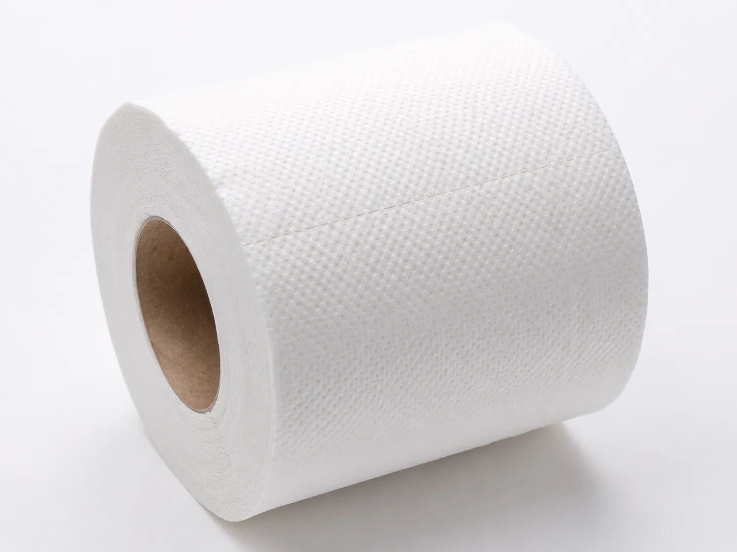 White toilet paper roll macro